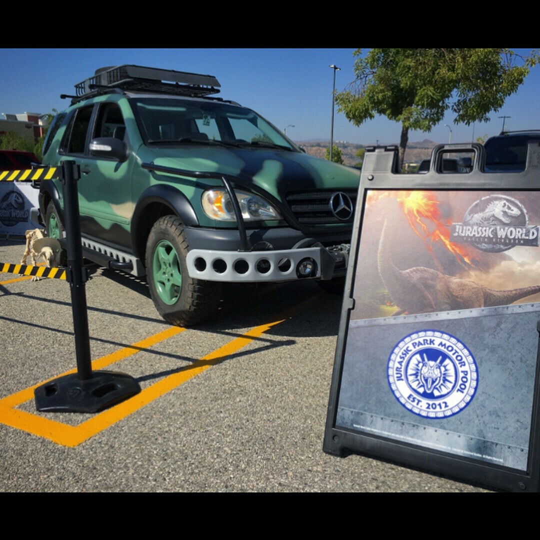 Mercedes ML Jurassic Park-22 Mercedes ML Jurassic Park Movie Prop Is Here To Save Us From Extinction