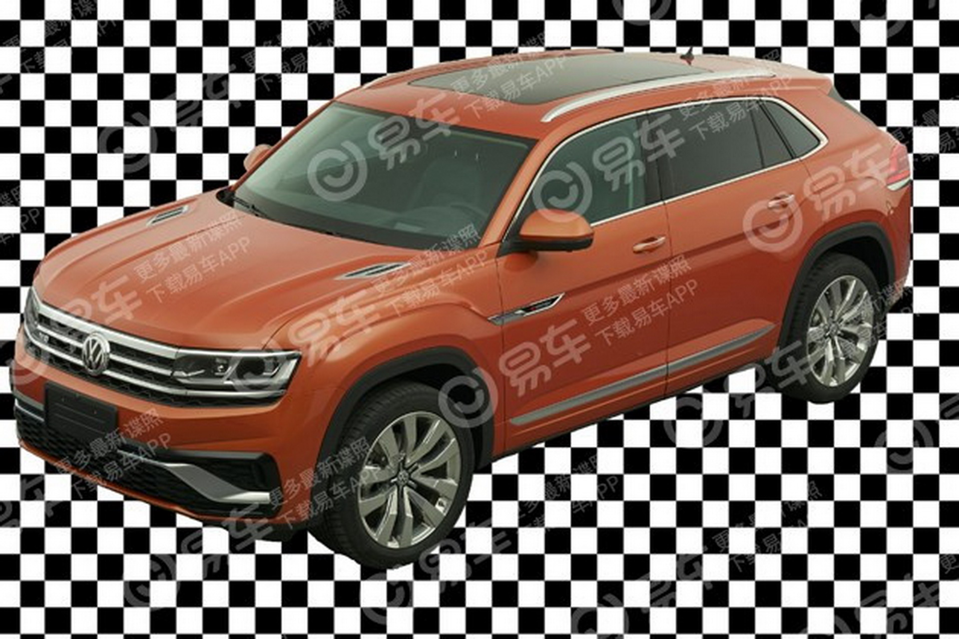 VW Atlas Coupe Teramont 1 This Is VW’s New Atlas (Teramont) Coupe Before You’re Supposed To See It In Shanghai