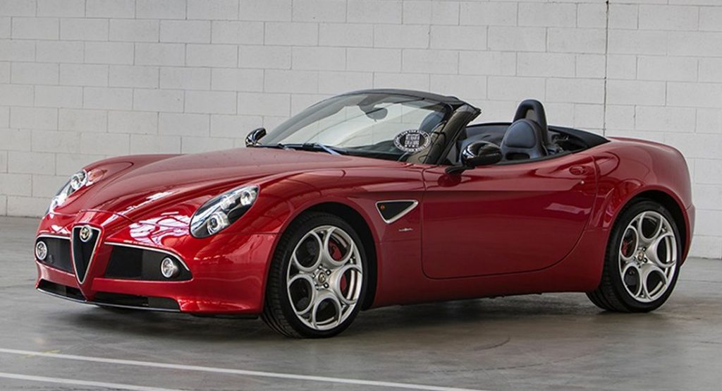  FCA Is Selling A Brand New Alfa Romeo 8C Spider