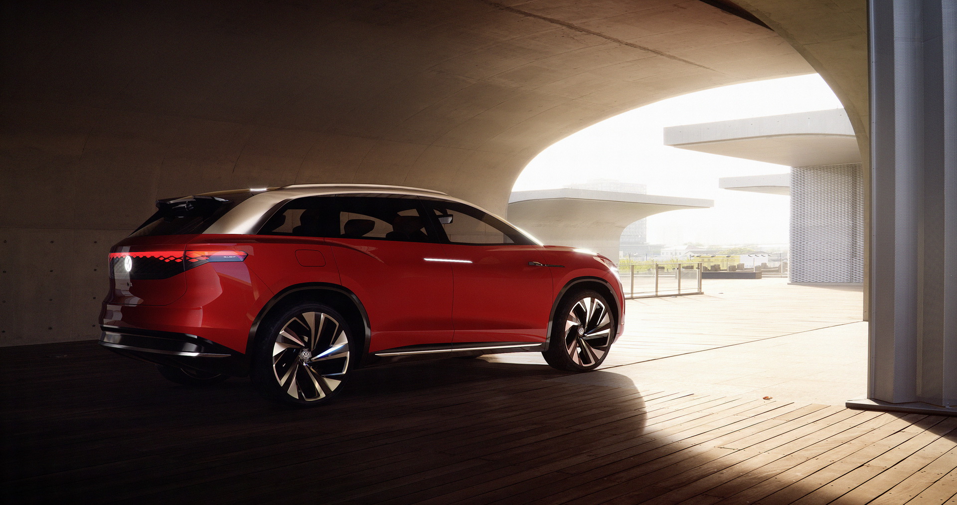 VW-ID-Roomzz-32 VW’s Electric ID. Roomzz Concept Revealed With 280 Miles Of Range, Three Rows Of Seats