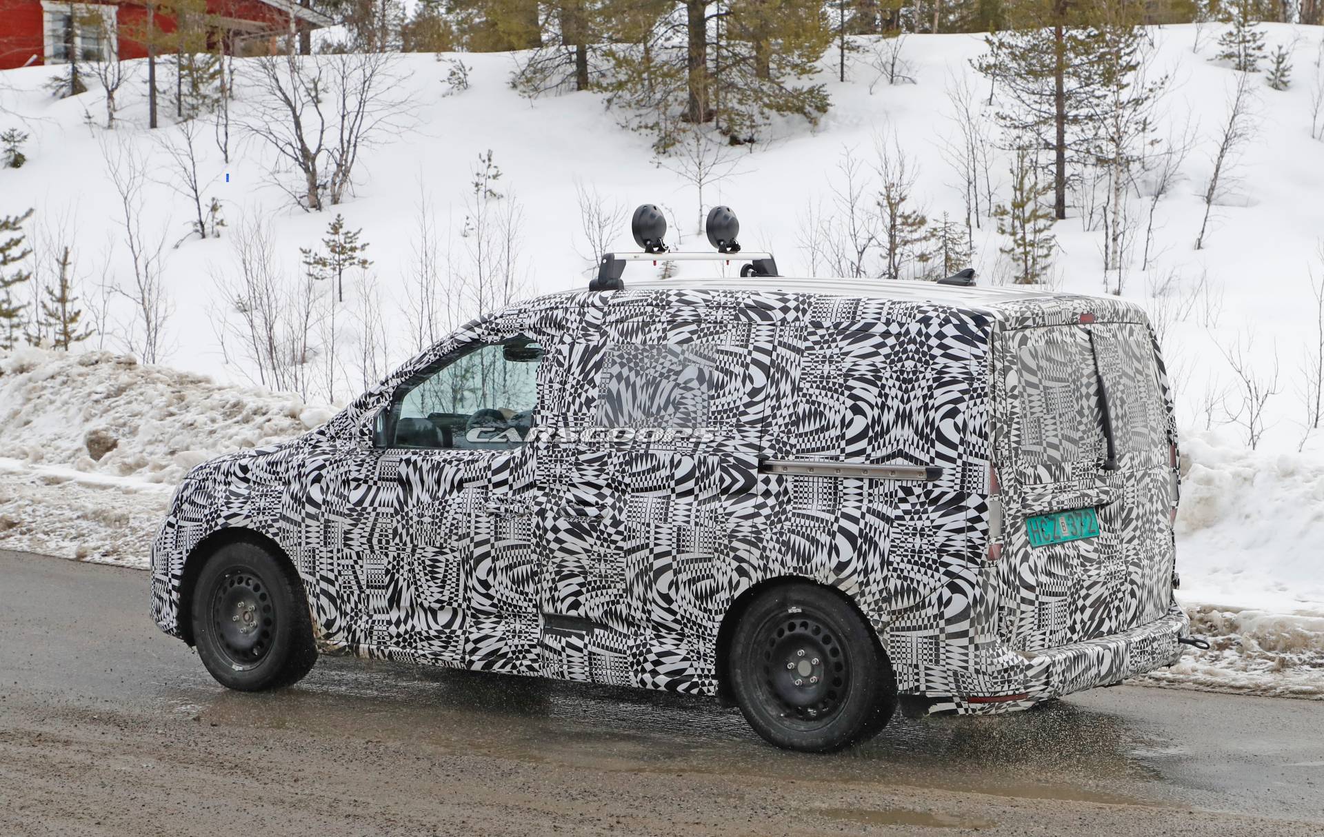 2021 VW Caddy spy shots 25 All-New 2021 VW Caddy Compact Van Spotted For The First Time