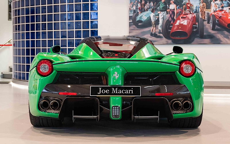 ferrari laferrari green jay kay 7 Vibrant “Kermit” LaFerrari Up For Sale – Can You Guess Its Owner?