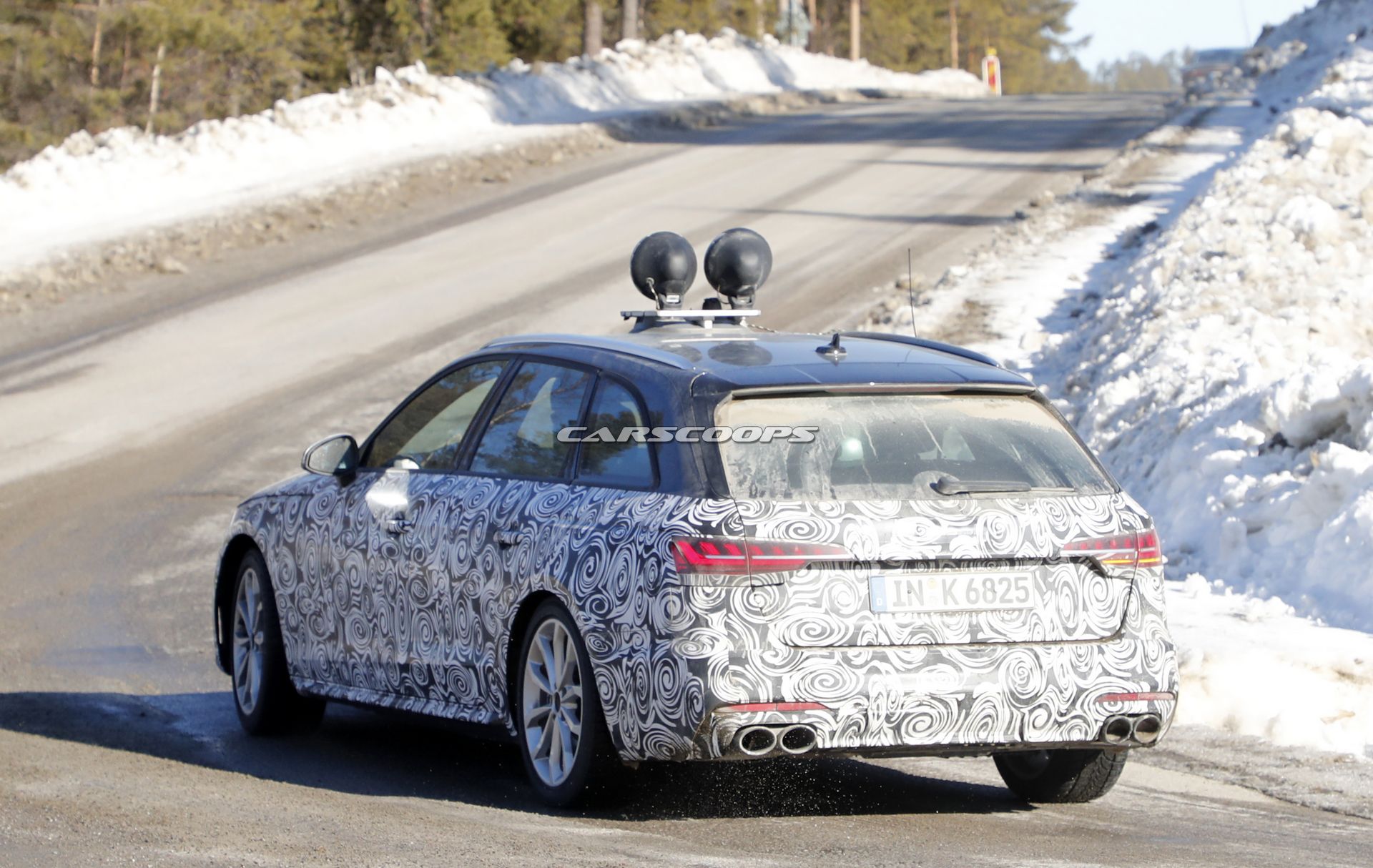 Audi-S4-Avant-Facelift-Spy-Shots-9 2020 Audi S4 Avant Coming For BMW M340i And Mercedes-AMG C43