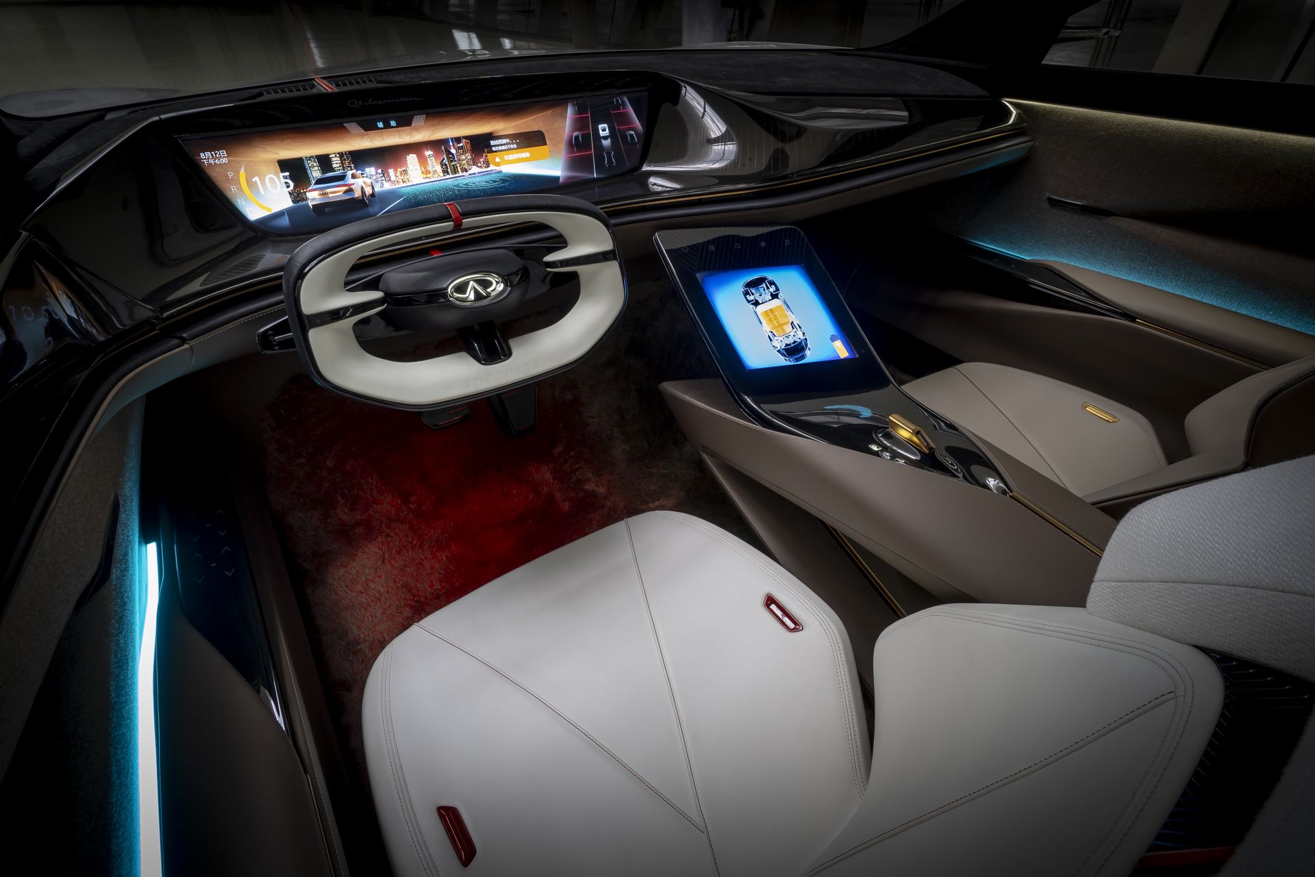 Infiniti Qs Inspiration Concept 14 Infiniti Qs Inspiration Previews An Upcoming Electrified Production Model