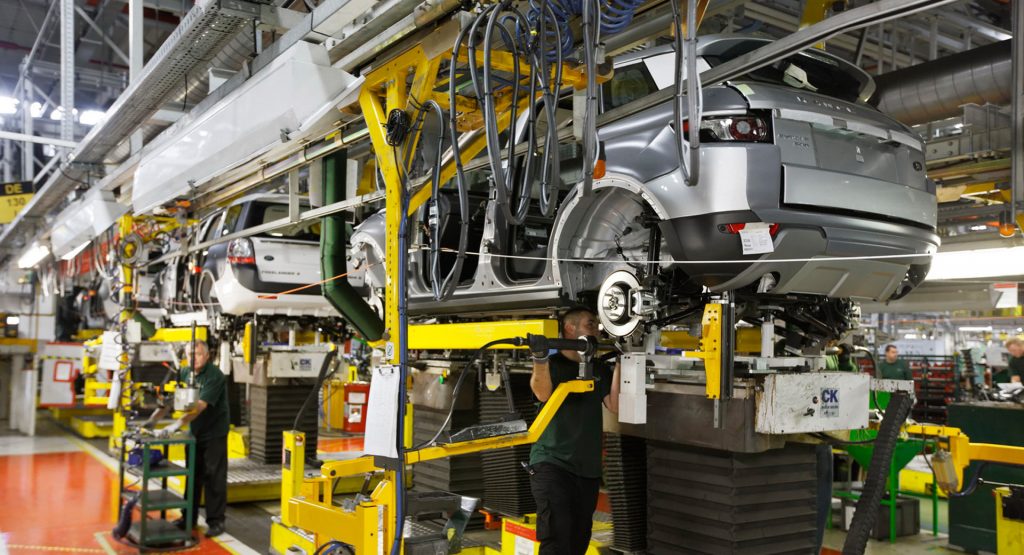  Jaguar Land Rover Stops UK Production For A Week Due To Brexit Uncertainty