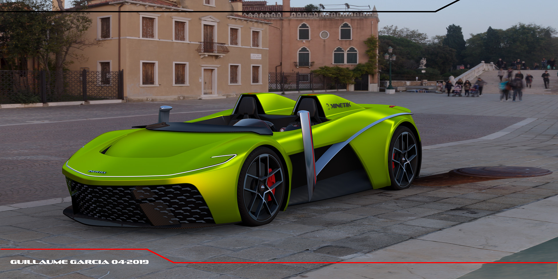 inertia kinetic rendering 18 Inertia Kinetik Is One Man’s Take On The Sports Car Of Tomorrow