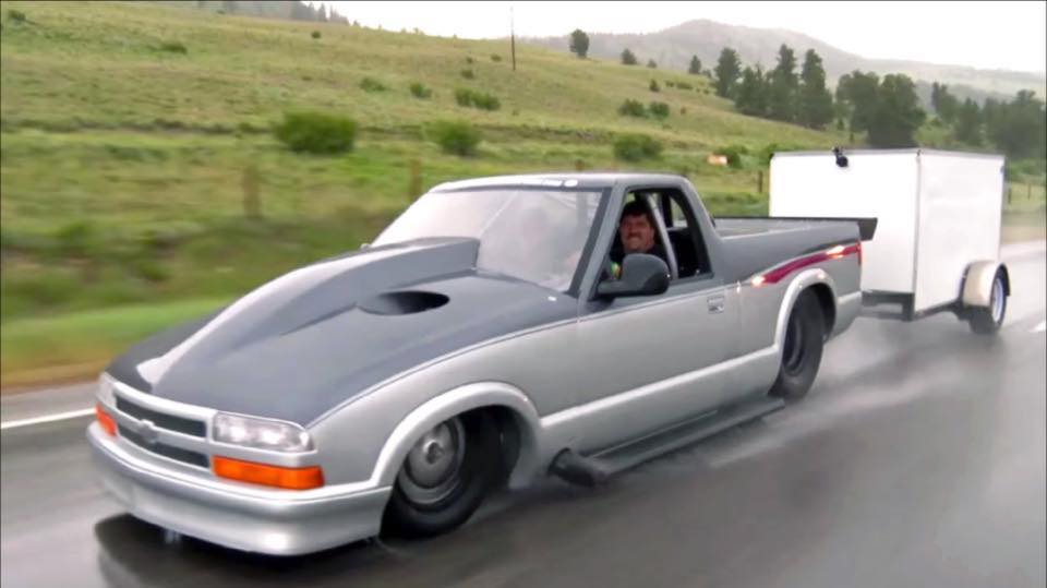 Chevrolet S10 Drag Racer 1 Would You Dare Take This 3,000 HP Chevrolet S10 Out On The Streets?