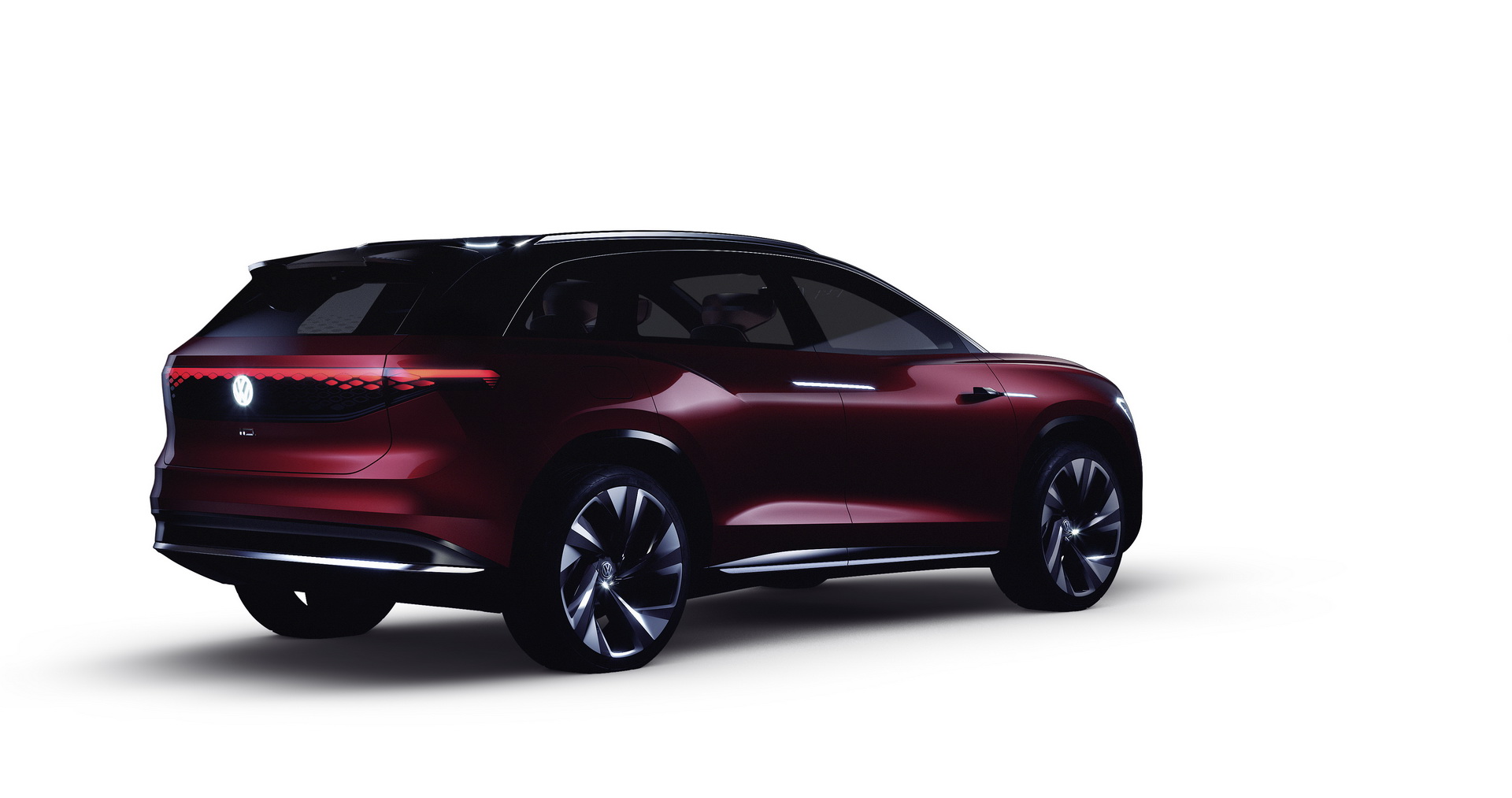 VW-ID-Roomzz-44 VW’s Electric ID. Roomzz Concept Revealed With 280 Miles Of Range, Three Rows Of Seats