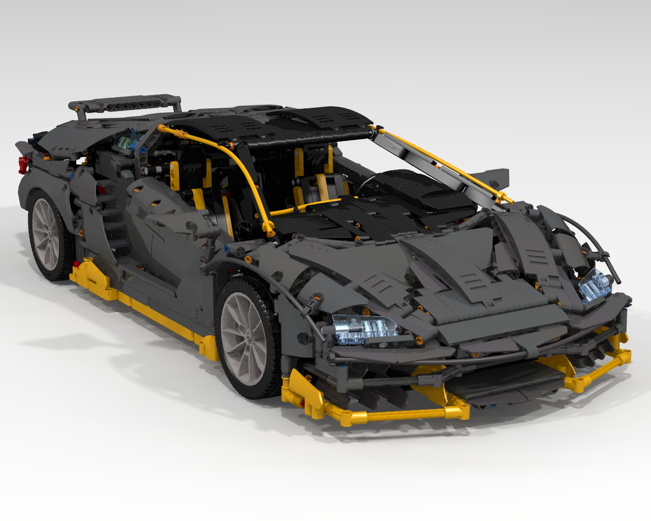 lamborghini centenario lego 5 LEGO Lamborghini Centenario Wants To Sit On Your Desk; Will You Help It?