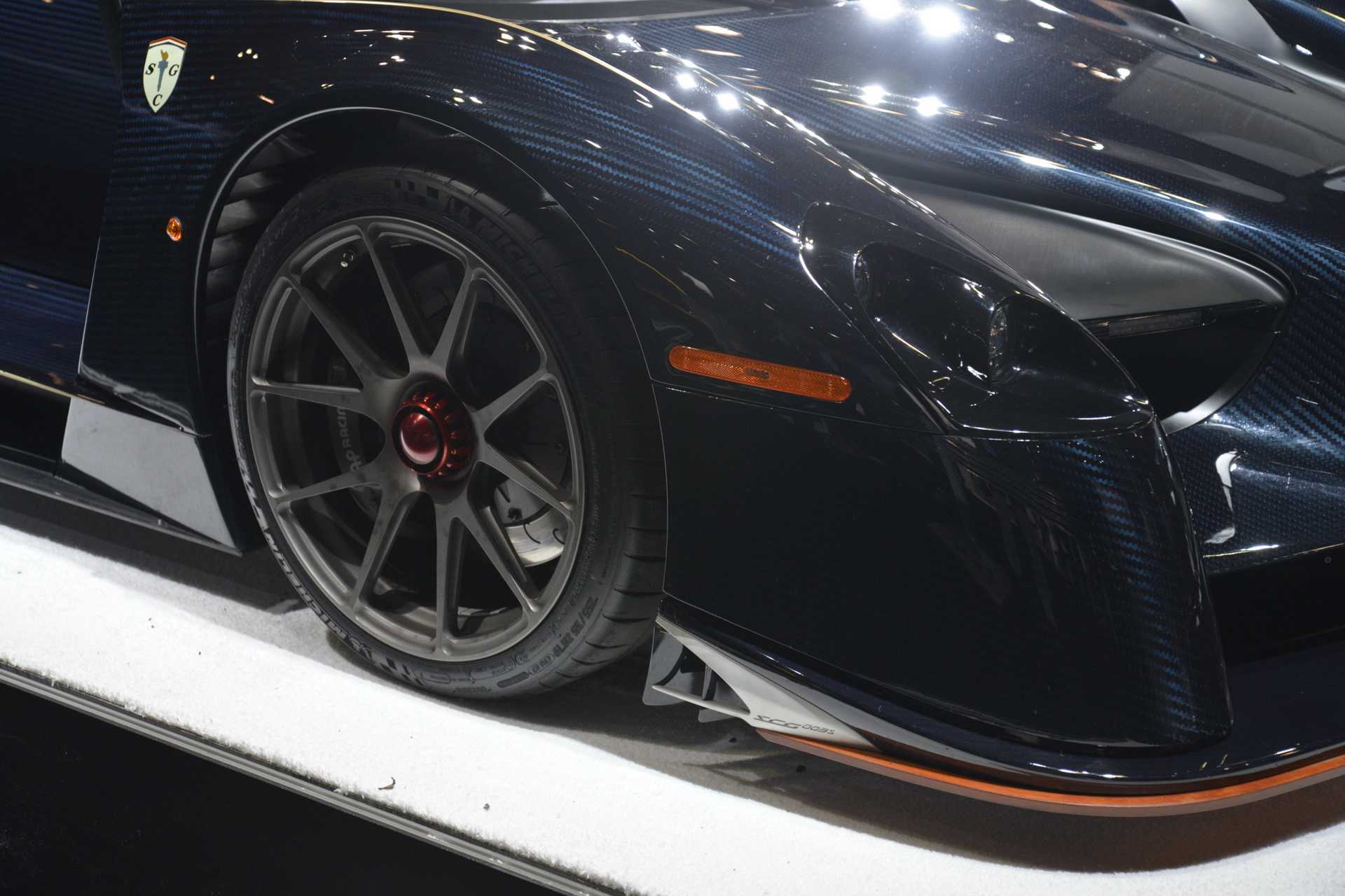 scuderia cameron glickenhaus scg 003cs livepics 4 Scuderia Cameron Glickenhaus’ SCG 003CS Was Driven To The New York Show