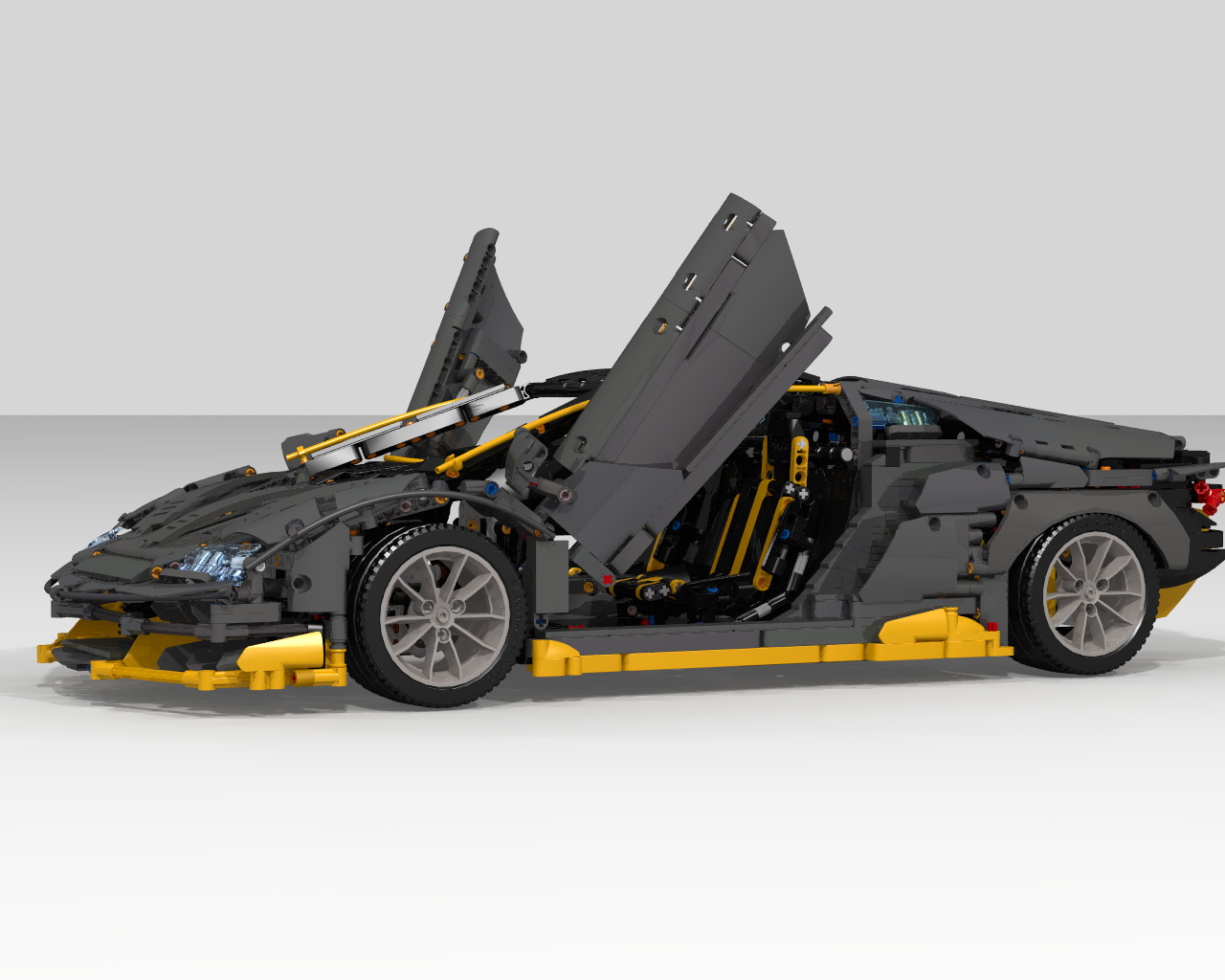 lamborghini centenario lego 3 LEGO Lamborghini Centenario Wants To Sit On Your Desk; Will You Help It?