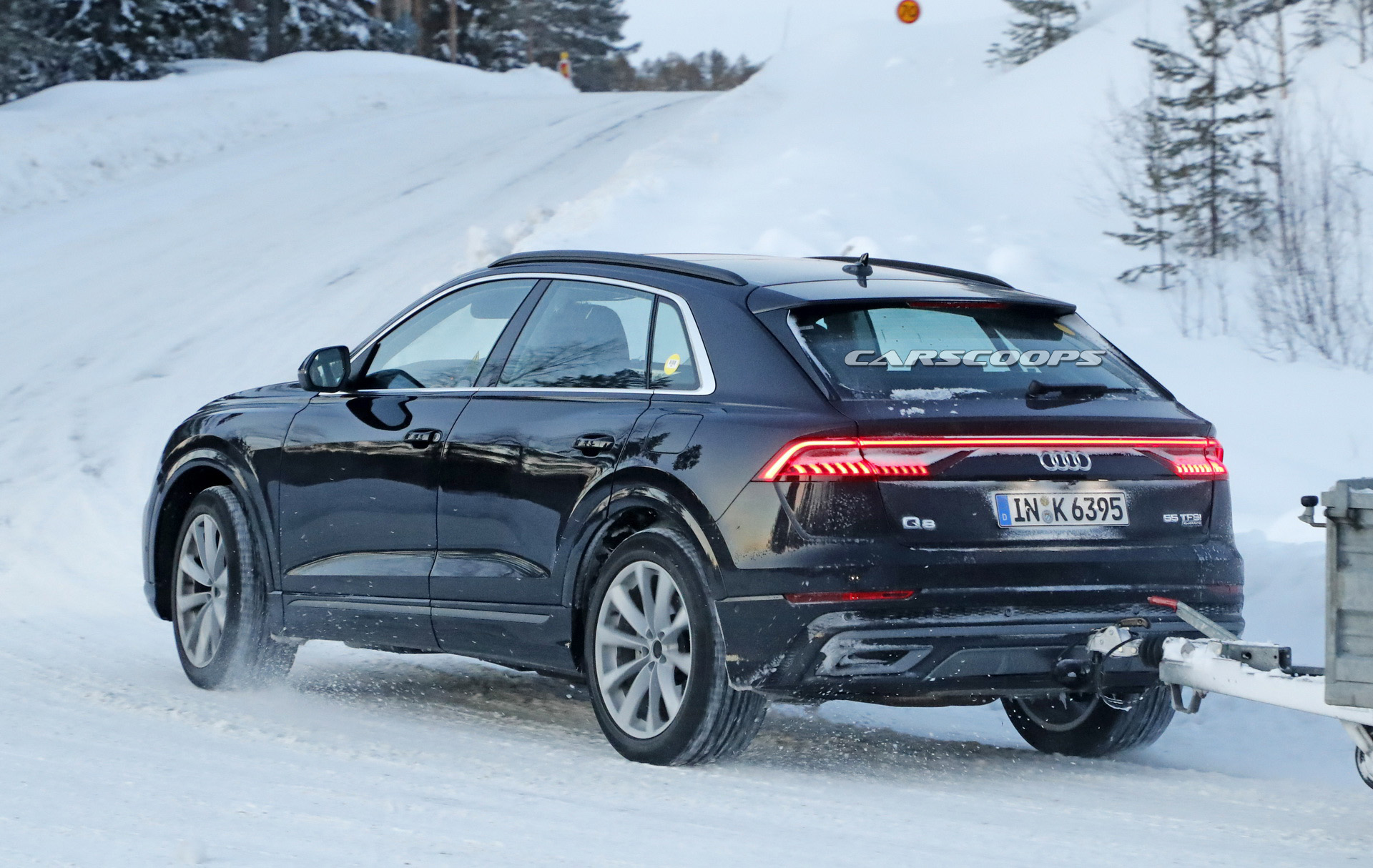 2020 audi q8 phev spy shots 9 Audi Q8 Plug-In Hybrid Model Looks Ready To Join The Range