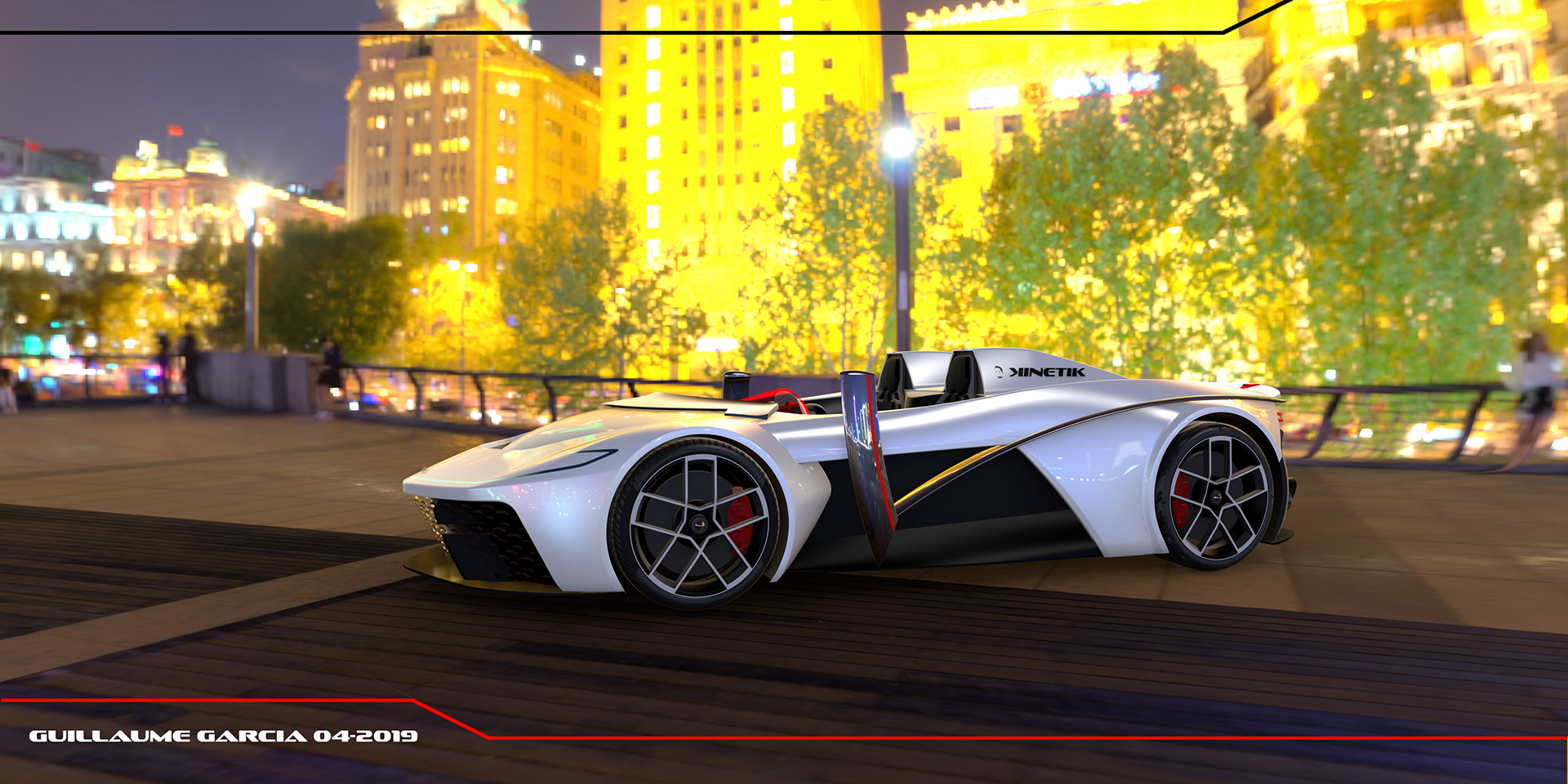 inertia kinetic rendering 5 Inertia Kinetik Is One Man’s Take On The Sports Car Of Tomorrow