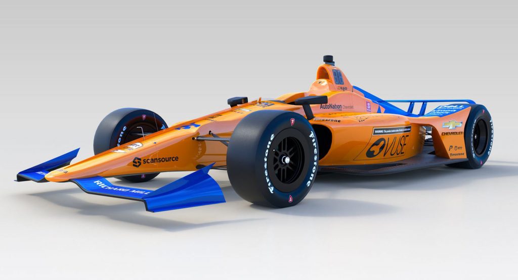 This Is Fernando Alonso’s McLaren #66 For This Year’s Indy 500