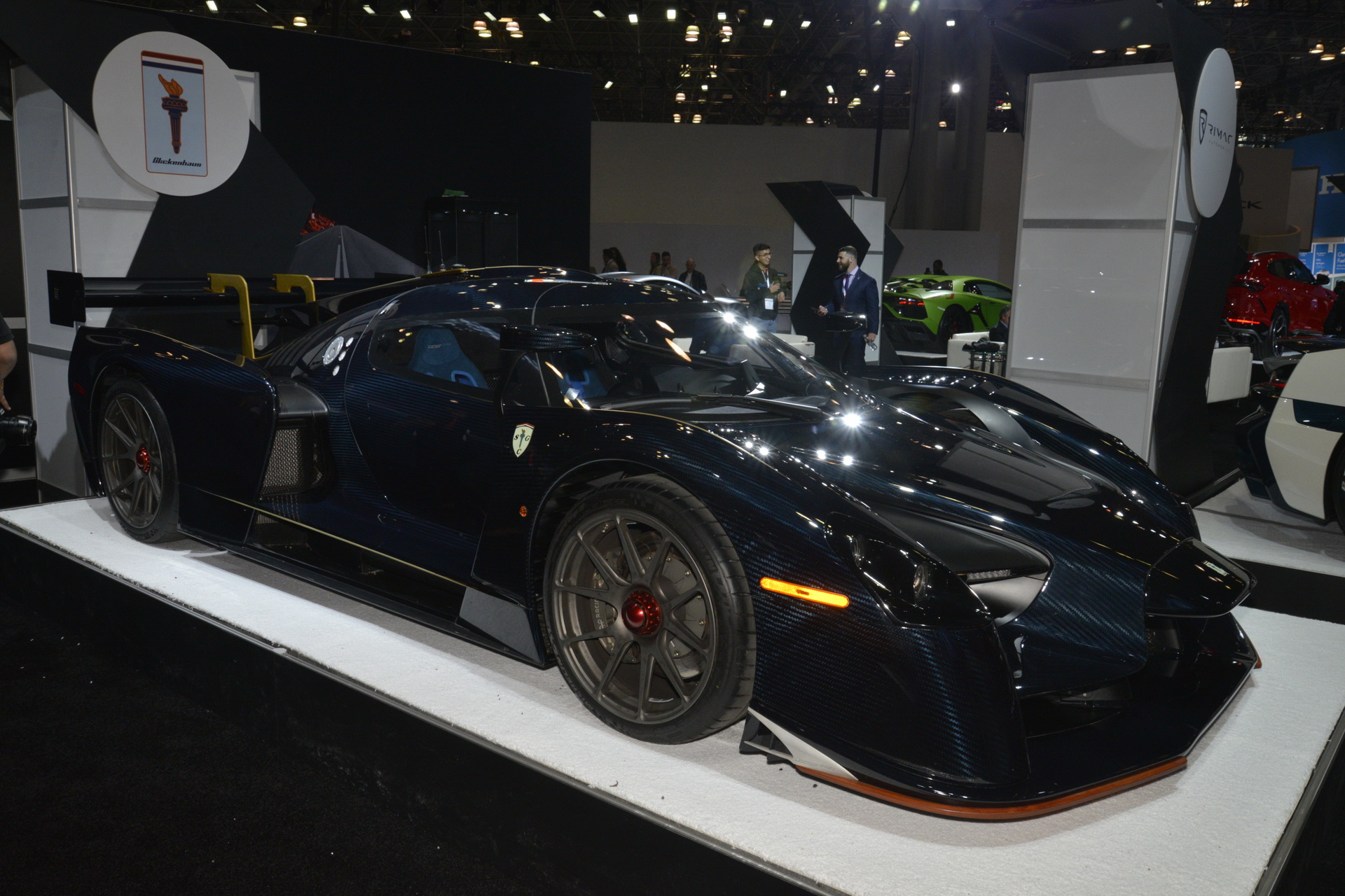 scuderia cameron glickenhaus scg 003cs livepics 2 Scuderia Cameron Glickenhaus’ SCG 003CS Was Driven To The New York Show