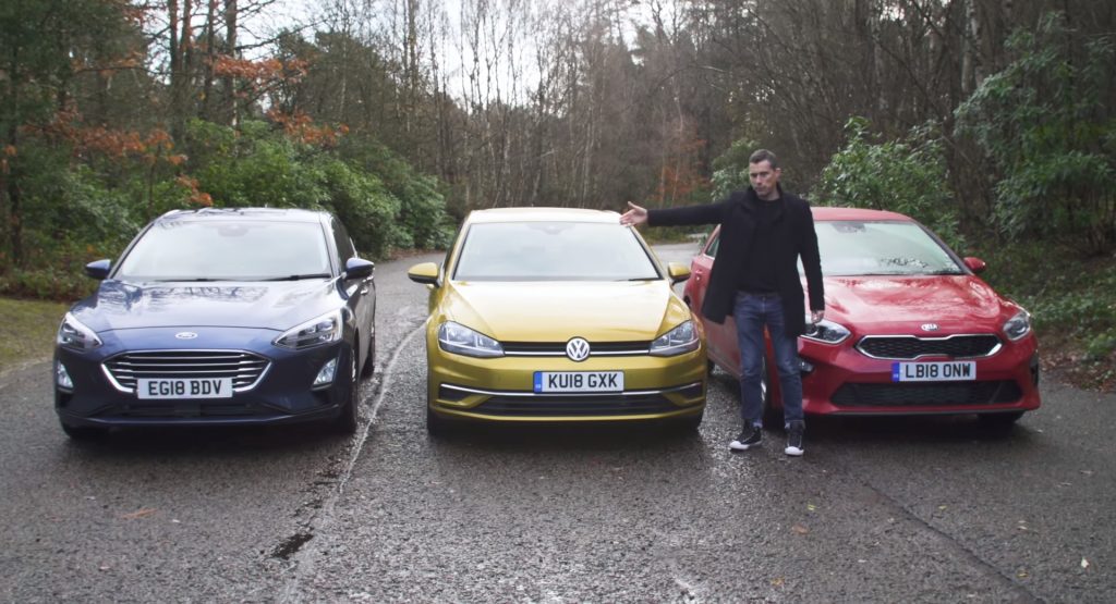  Can Outgoing VW Golf Hold Its Own Against New Ford Focus And Kia Ceed?