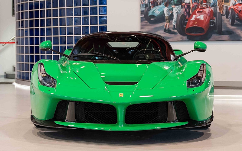 ferrari laferrari green jay kay 2 Vibrant “Kermit” LaFerrari Up For Sale – Can You Guess Its Owner?
