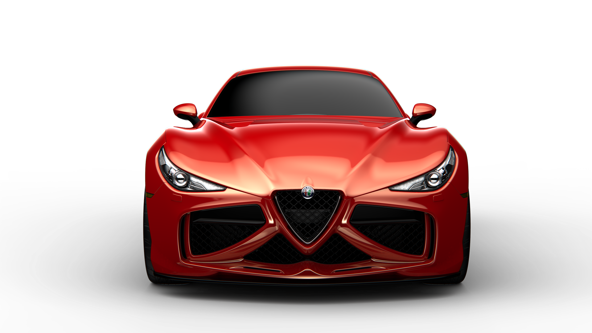 Alfa-Romeo-Coupe-Concept-4 Alfa Romeo Coupe Concept Looks Different, But It Won’t Be The New GTV