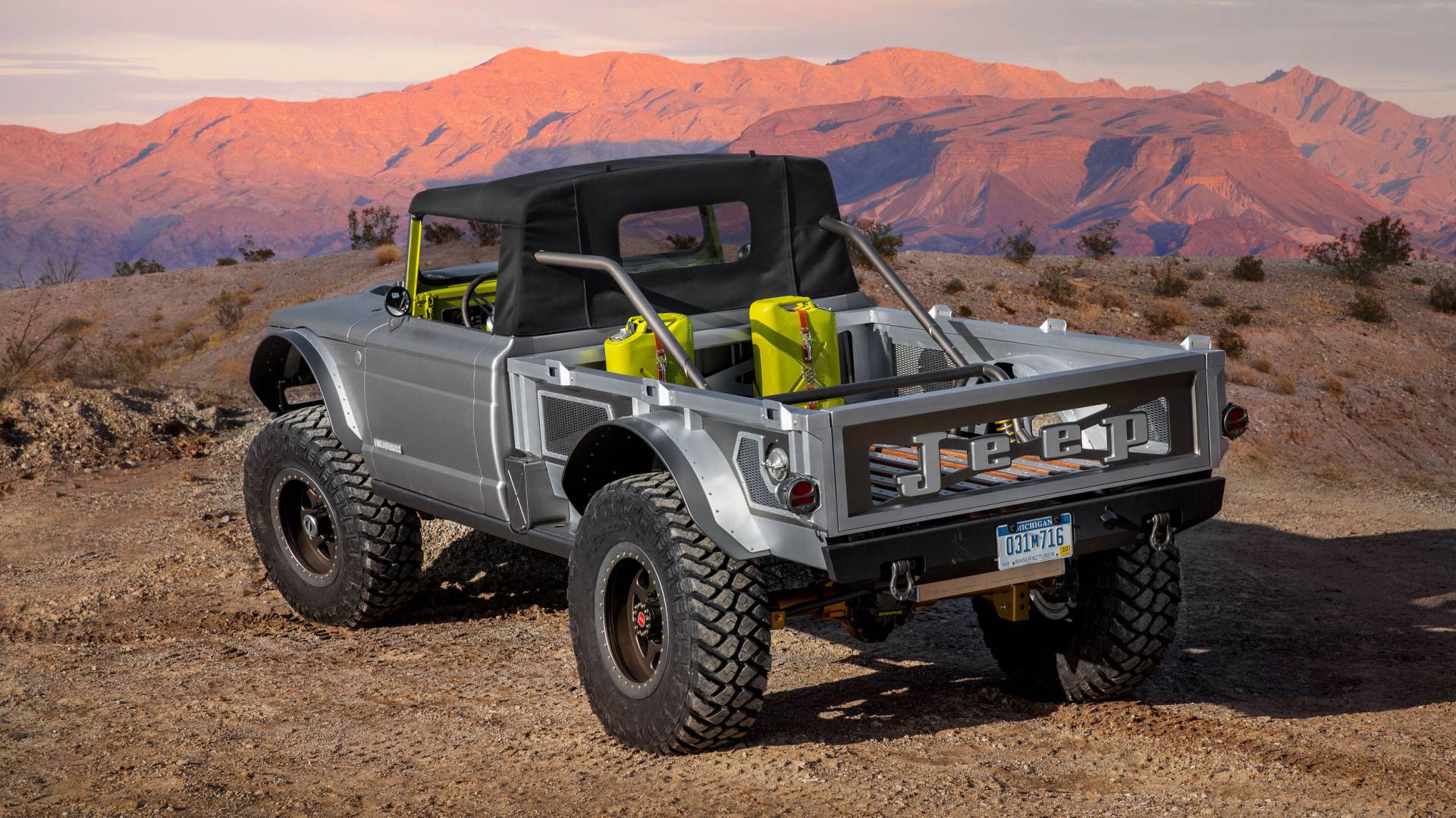 Jeep Five-Quarter Concept 2 Jeep Gladiator Gets Six Moab Easter Safari Concepts