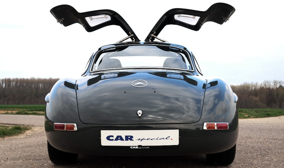 Mercedes-300SL-Replica-11 Mercedes-Benz 300SL Gullwing Is Actually A $222K, SLK-Based Replica