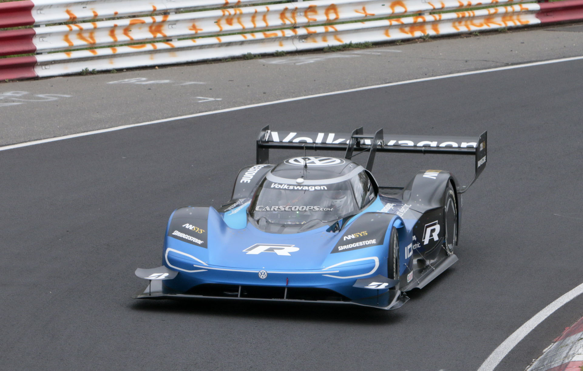 Volkswagen ID R Nurburgring 12 VW ID. R Rolls Its Wheels In (Silent) Anger At The Nurburgring