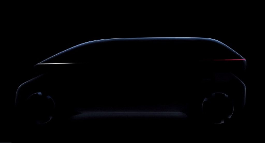 Faraday Future V9 Concept Teased, Looks Like A Futuristic Minivan