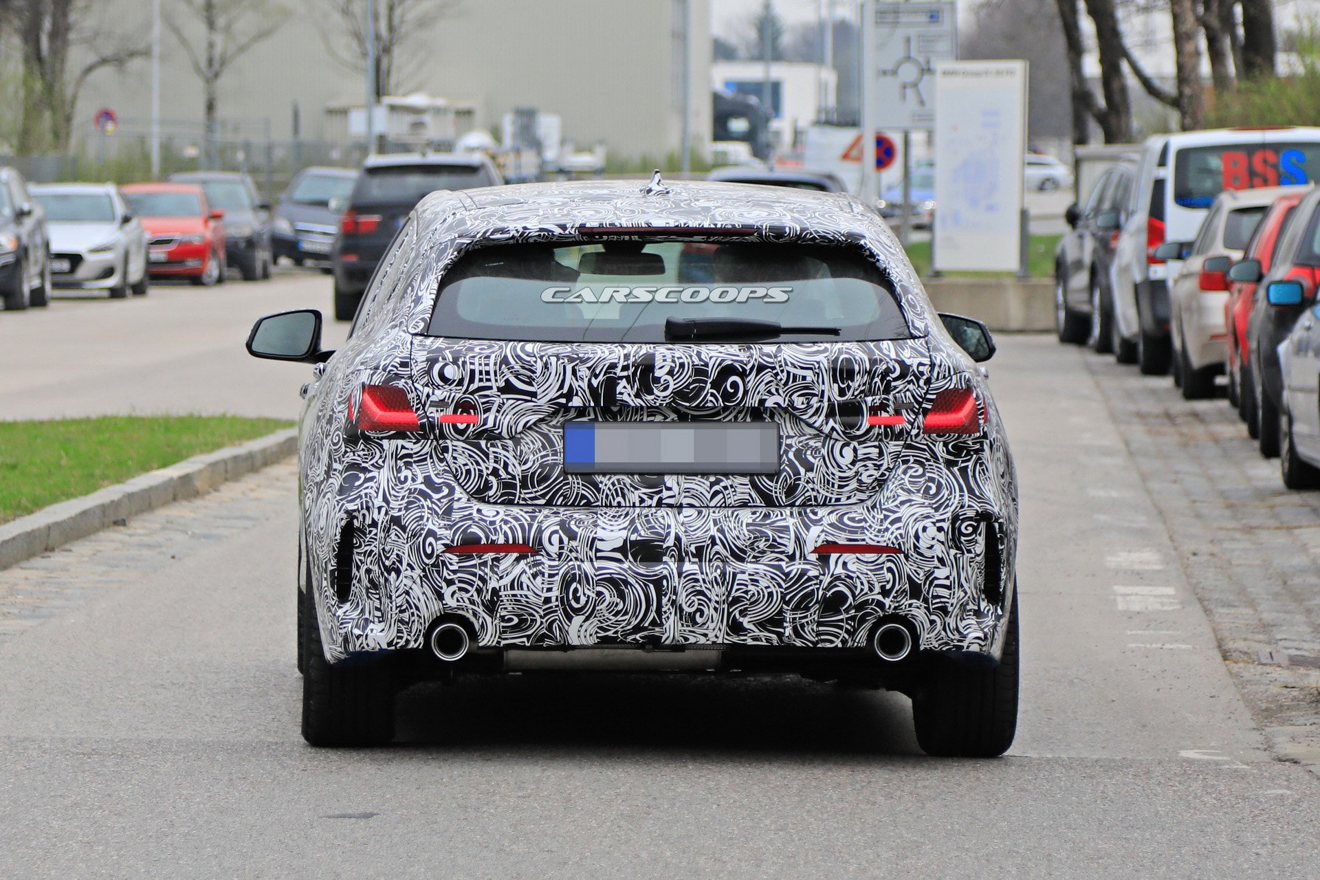 2020 bmw 1 series spied with less front camo 8 2020 BMW 1-Series: Here’s A Better Look At FWD Hatch’s Face