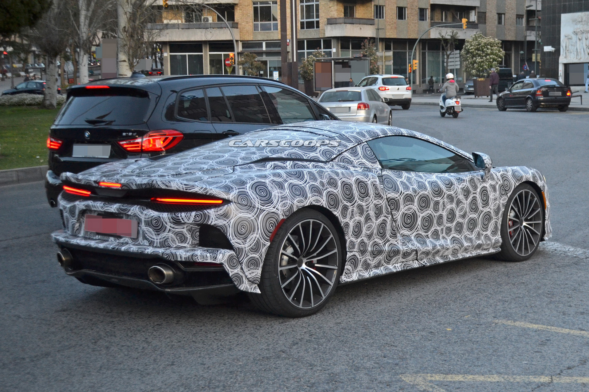2020 mclaren grand tourer spied tight camo 3 2020 McLaren Grand Tourer Caught Wearing Even Tighter Camo