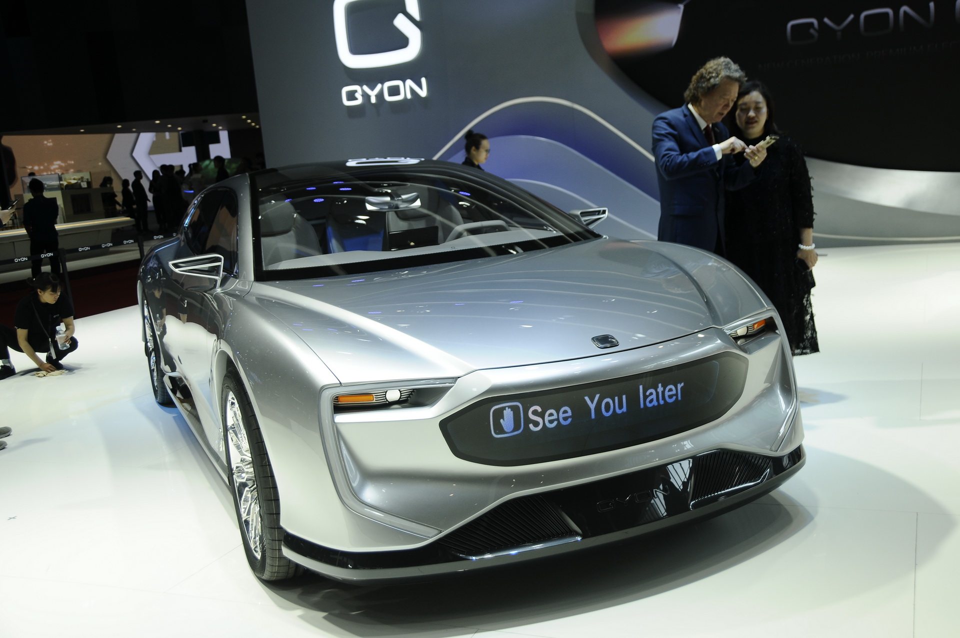 gyon matchless concept shanghai 2019 8 Gyon Matchless Concept Is An Electrifying Shooting Brake