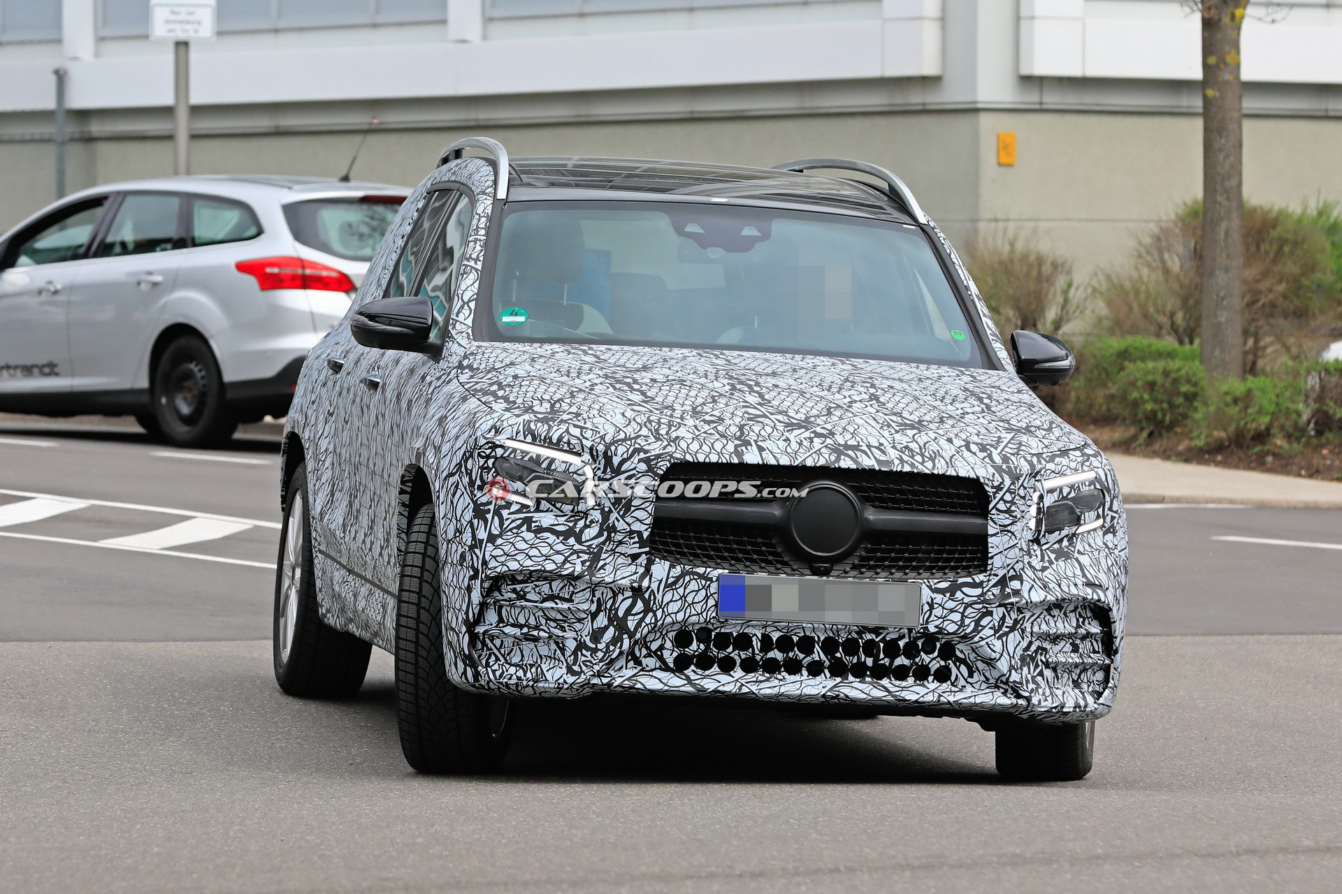 2020 Mercedes GLB 2 Mercedes-Benz Teases GLB Concept As We Spy The Actual Production Model