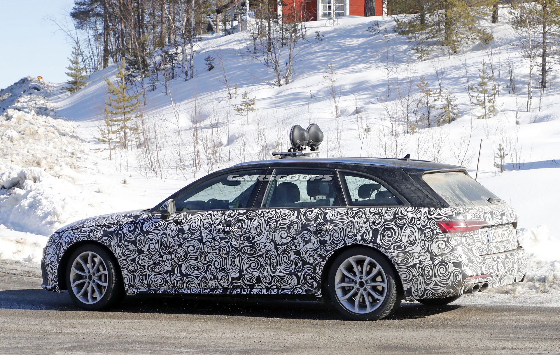 Audi-S4-Avant-Facelift-Spy-Shots-6 2020 Audi S4 Avant Coming For BMW M340i And Mercedes-AMG C43
