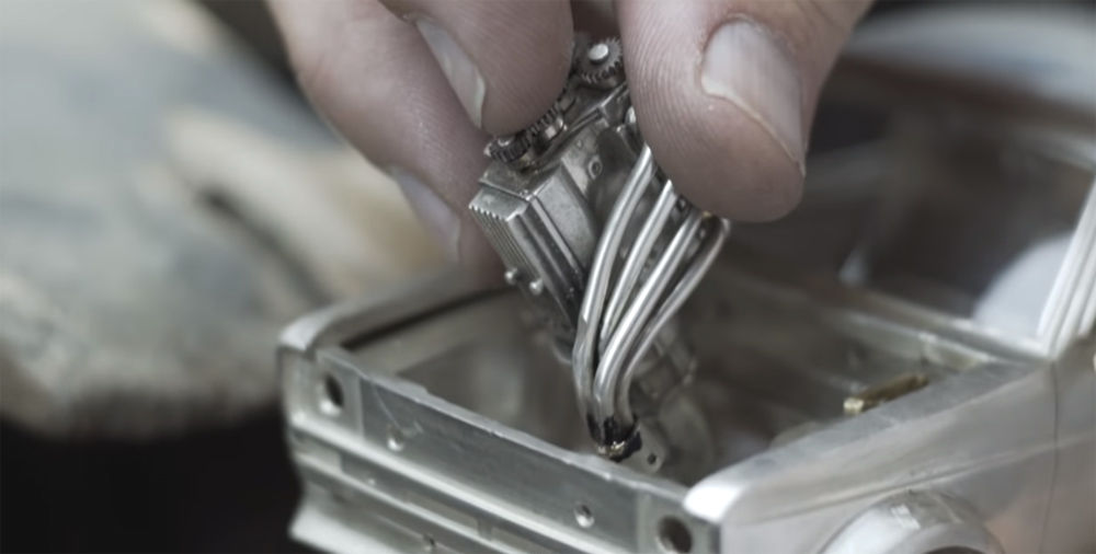 ford escort mk2 scale model gold silver diamonds 38 Dream All You Want, You Just Can’t Afford This Ford Escort RS Scale Model