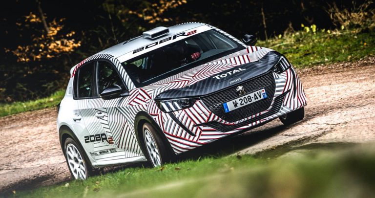 2020 Peugeot 208 R2 Rally Car Testing Underway, Packs 1.2L Three-Pot ...