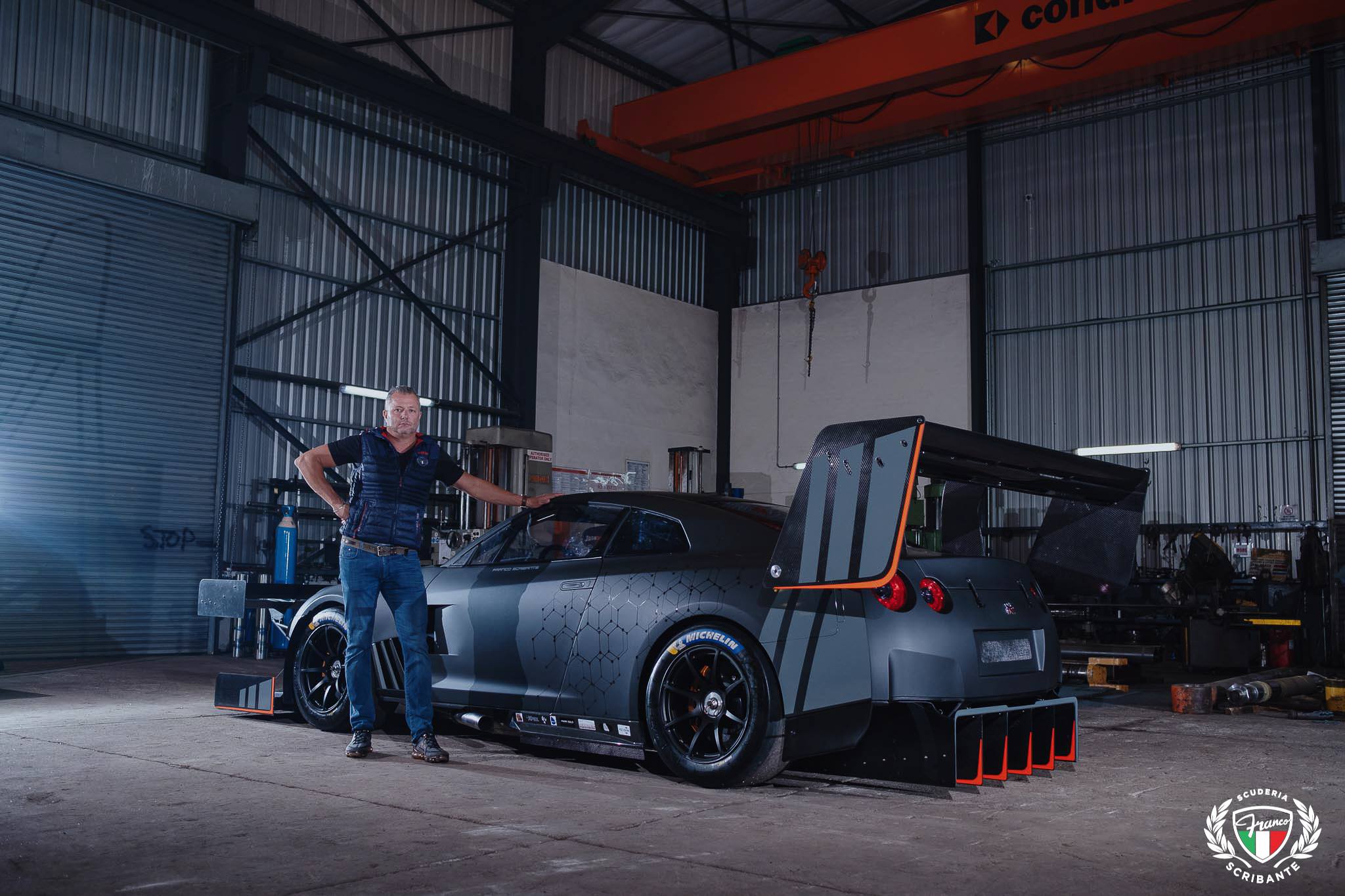 Nissan GT R Hillclimb 11 This Nissan GT-R Hillclimb Car Has More Wings Than KFC