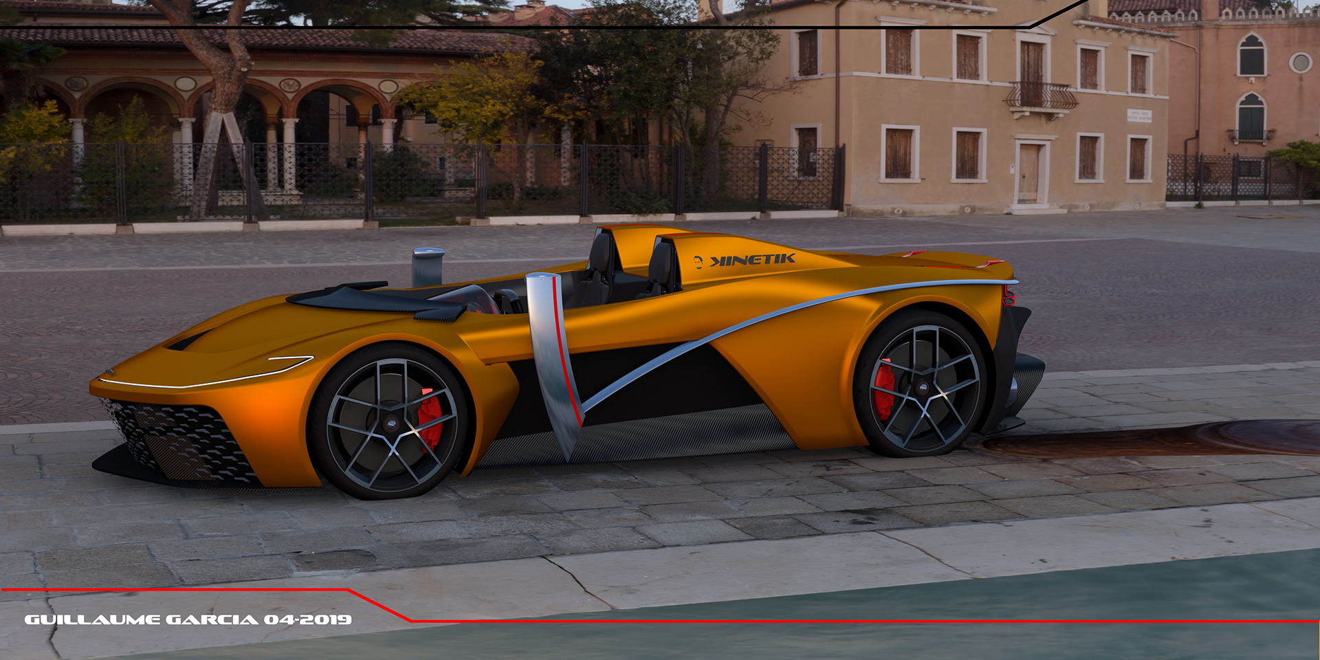 inertia kinetic rendering 40 Inertia Kinetik Is One Man’s Take On The Sports Car Of Tomorrow