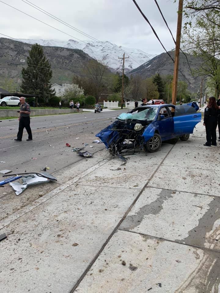 Subaru WRX Crash 4 Subaru WRX Engine, Transmission AND Driver Get Ejected At Violent Crash