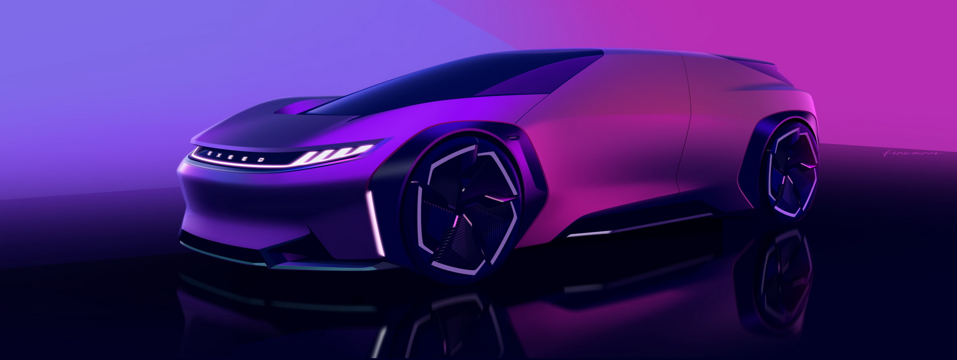 exeed e-iuv design concept 7 Exeed E-IUV Design Concept Looks A Bit Too Far Into The Future