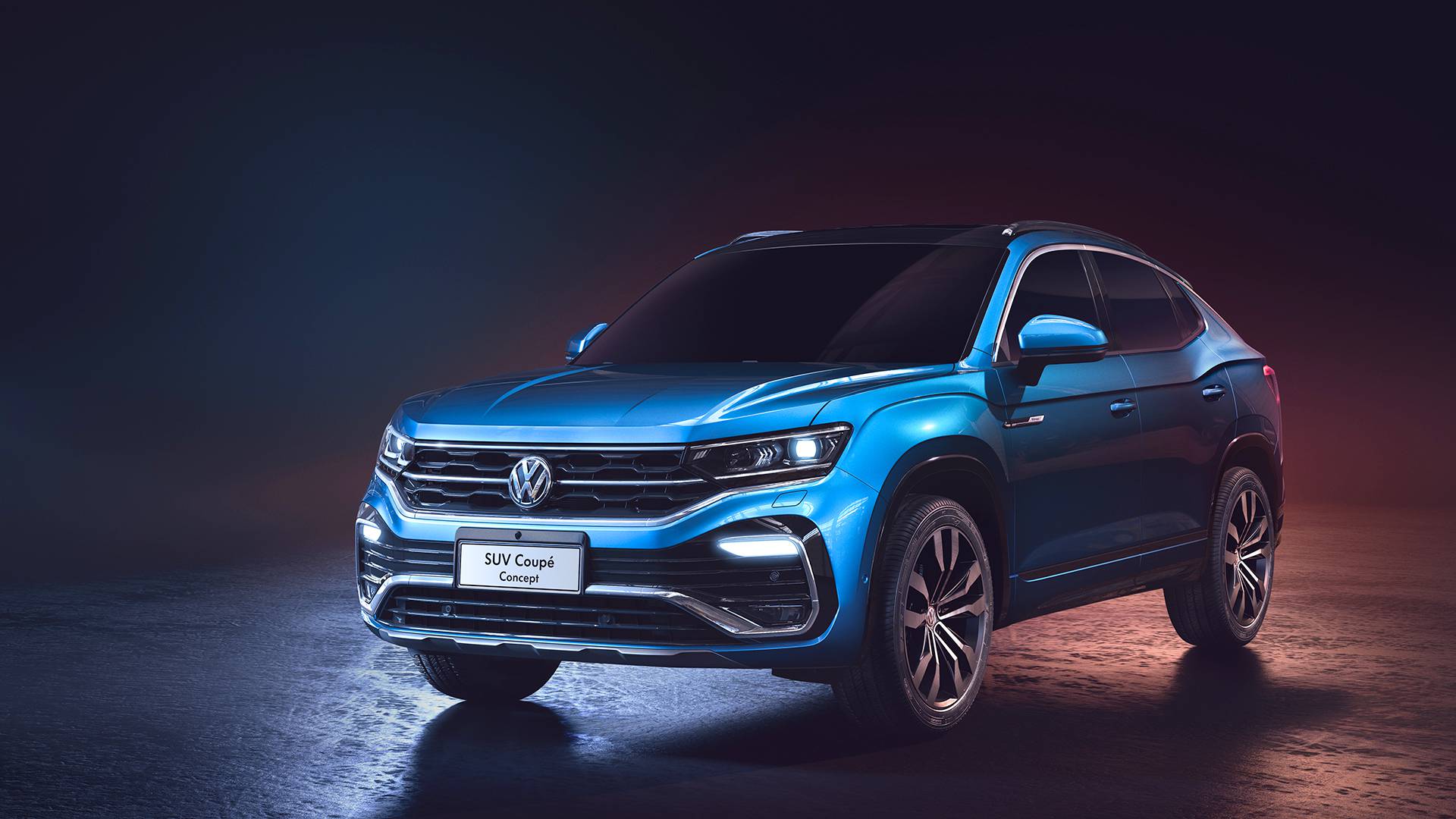 VW SUV Coupe Concept 1 VW Shows Teramont X And SUV Coupe Concept Ahead Of Shanghai Debut