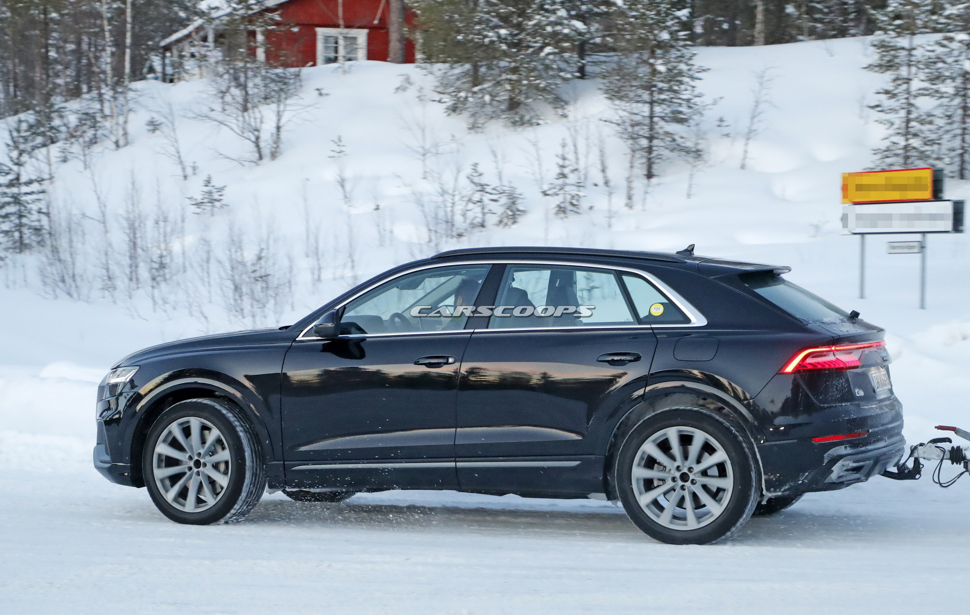 2020 audi q8 phev spy shots 6 Audi Q8 Plug-In Hybrid Model Looks Ready To Join The Range