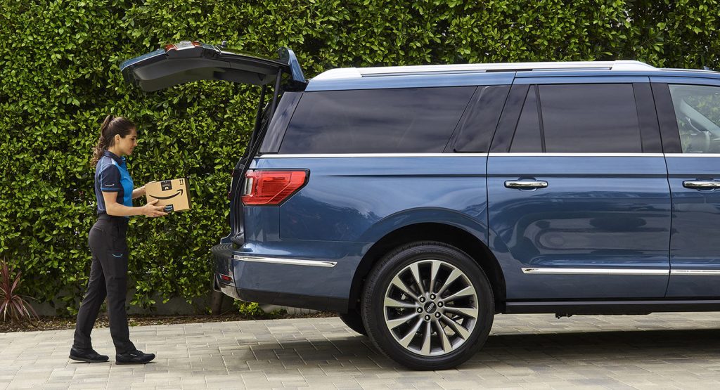 Ford And Lincoln Connected Services Enable “Clever” Amazon Delivery