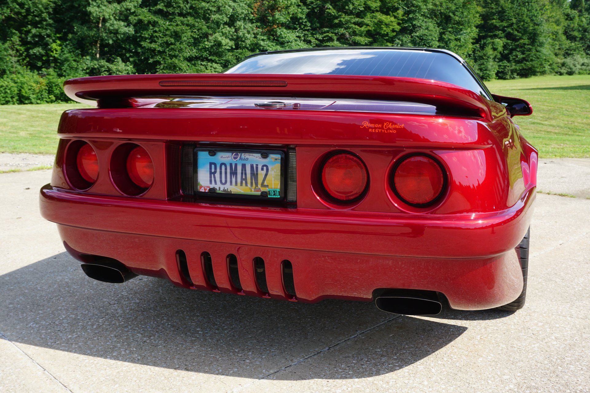 1989-Corvette-22 Candy Apple Red 1989 Corvette With “Custom” Body Kit Goes For… $50K?