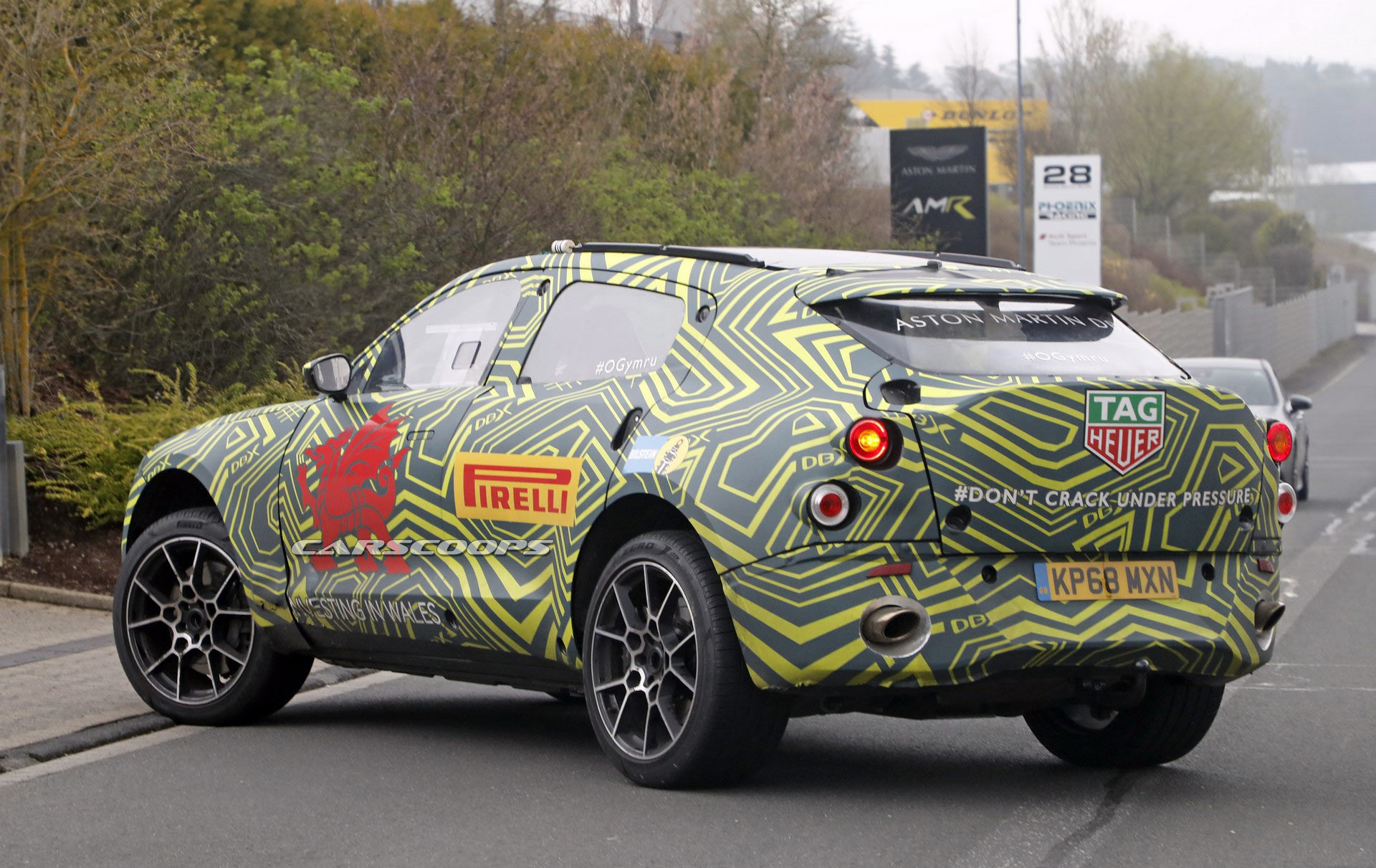 2020-Aston-Martin-DBX-29 Aston Martin DBX Interior Spied, Shows Lots Of Mercedes Parts