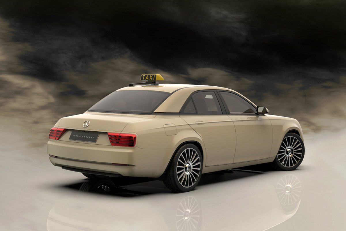 Mercedes-Benz Icon E Concept by David Obendorfer 40 Mercedes-Benz Icon E Study Re-imagines Classic W115 As 21st-Century E-Class EV