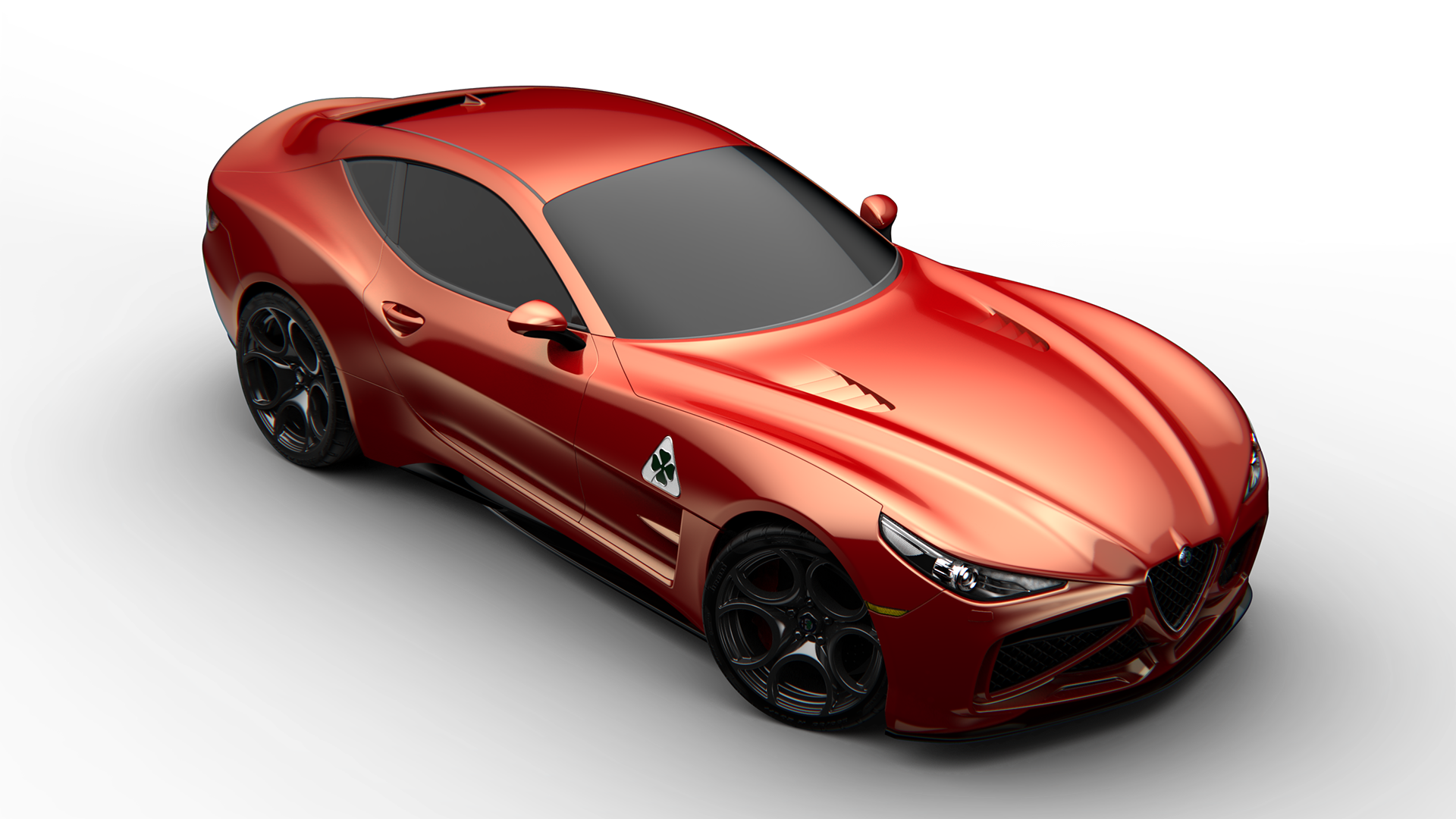 Alfa-Romeo-Coupe-Concept-6 Alfa Romeo Coupe Concept Looks Different, But It Won’t Be The New GTV