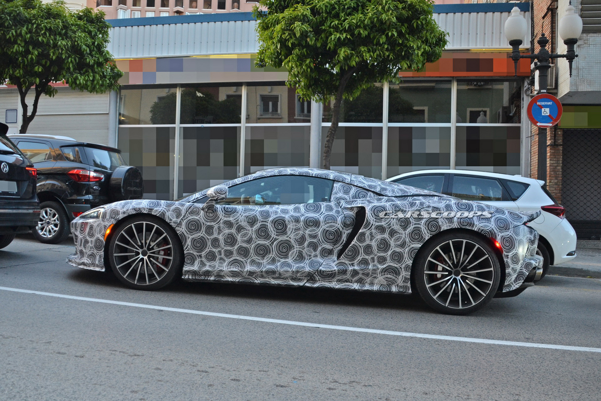 2020 mclaren grand tourer spied tight camo 9 2020 McLaren Grand Tourer Caught Wearing Even Tighter Camo