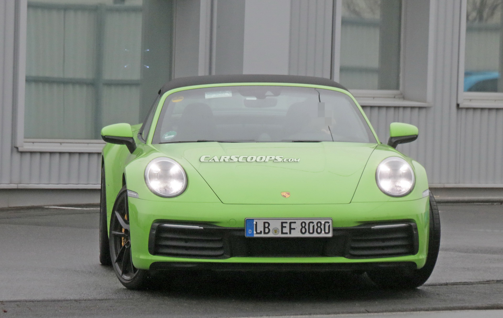 2020 Porsche 992 Targa 30 2020 Porsche 911 Targa With Removable Top Photographed Undisguised In Red Too
