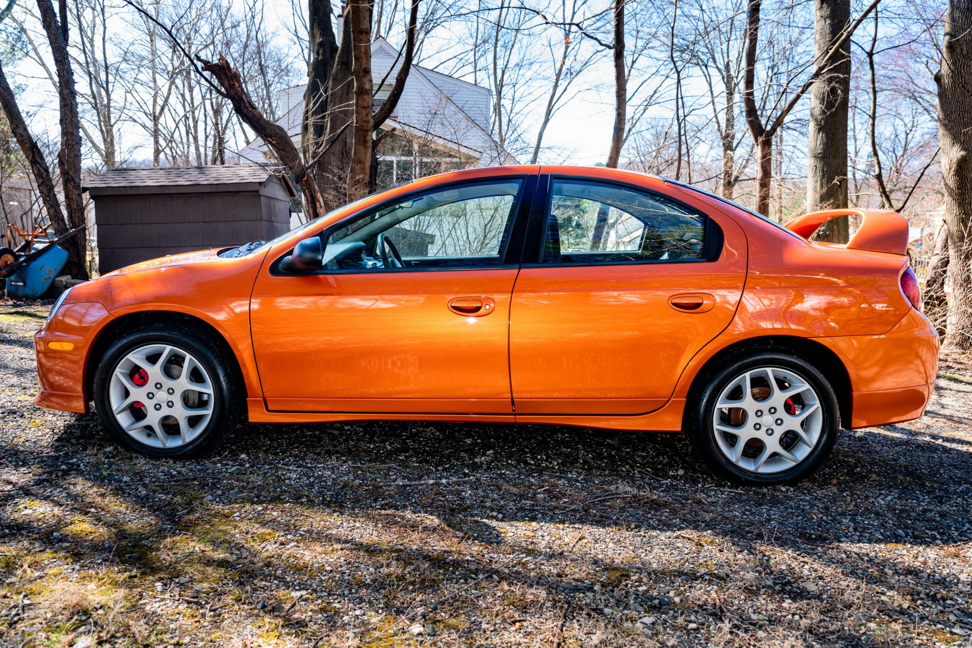 2005 dodge neon srt4 bat auction 10 2005 Dodge Neon SRT-4 Has Just 2,900 Miles, Rare Orange Blast Paint