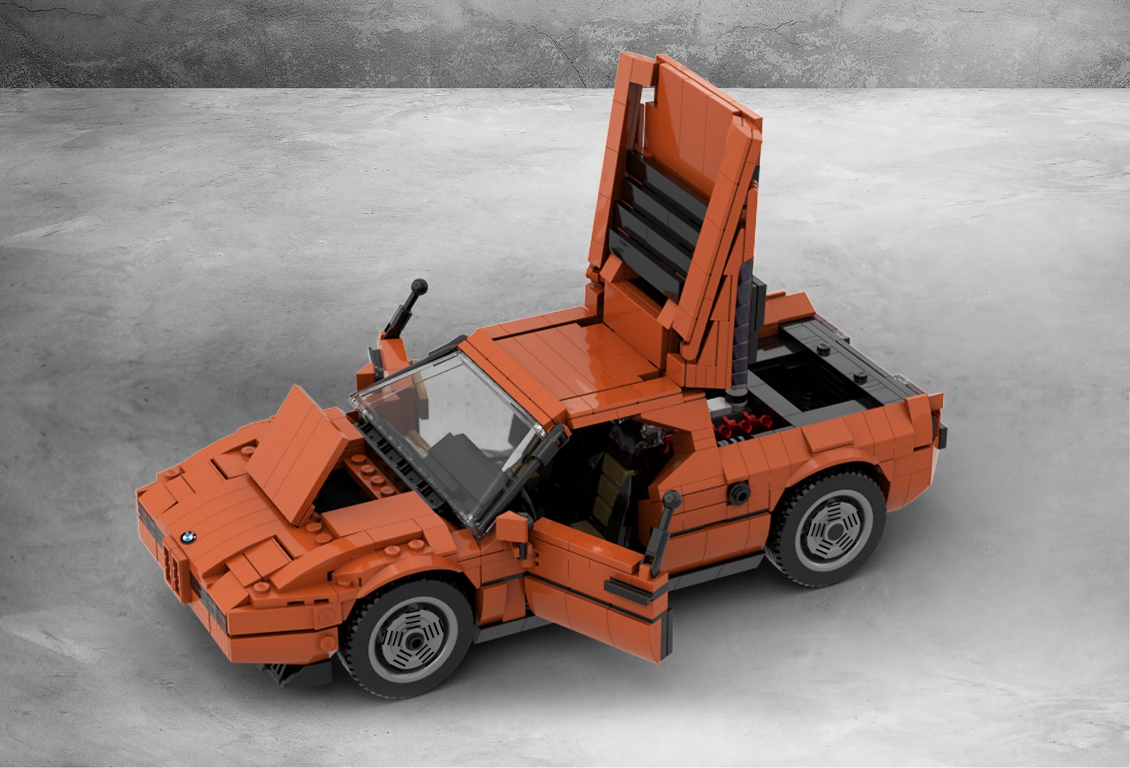 bmw m1 lego 4 BMW M1 Gets LEGO Build In Both Street And Racing Versions