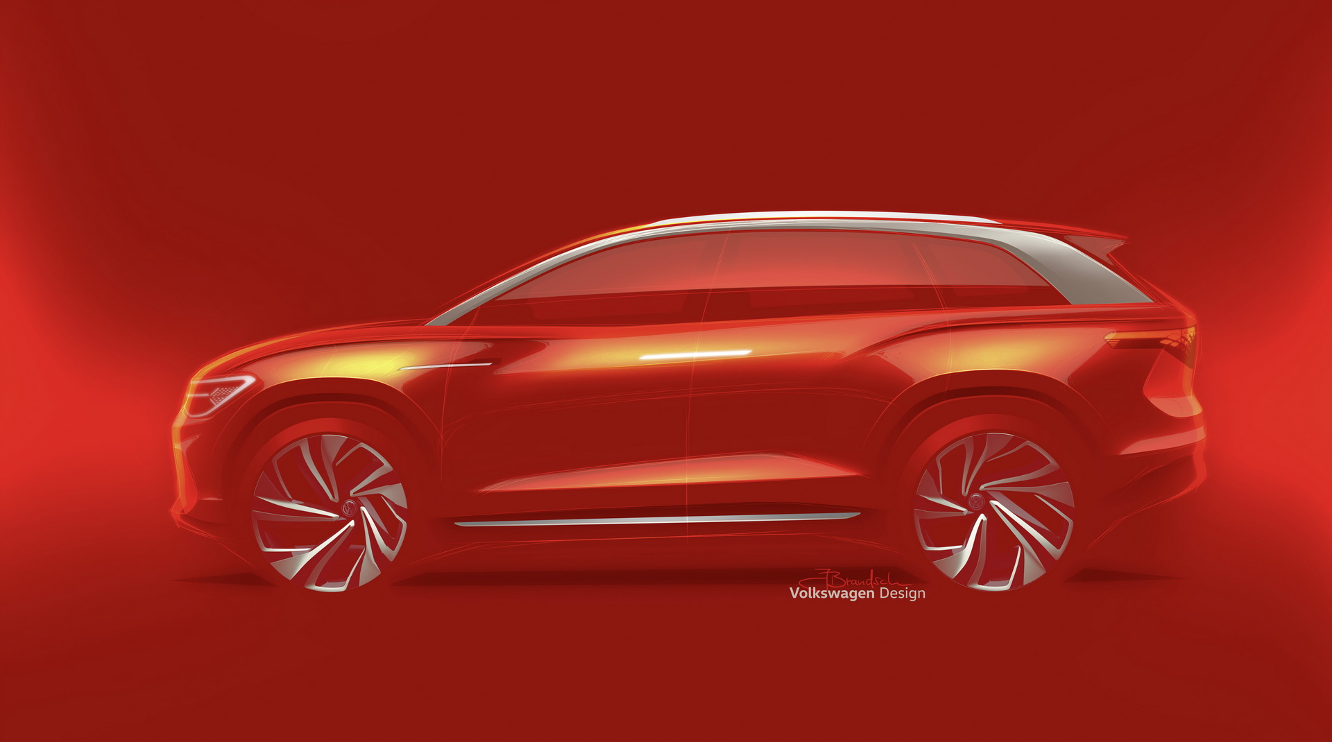 VW-ID-Roomzz-68 VW ID Roomzz: Flagship Electric SUV Will Likely Put Touareg Out Of Job In 2021