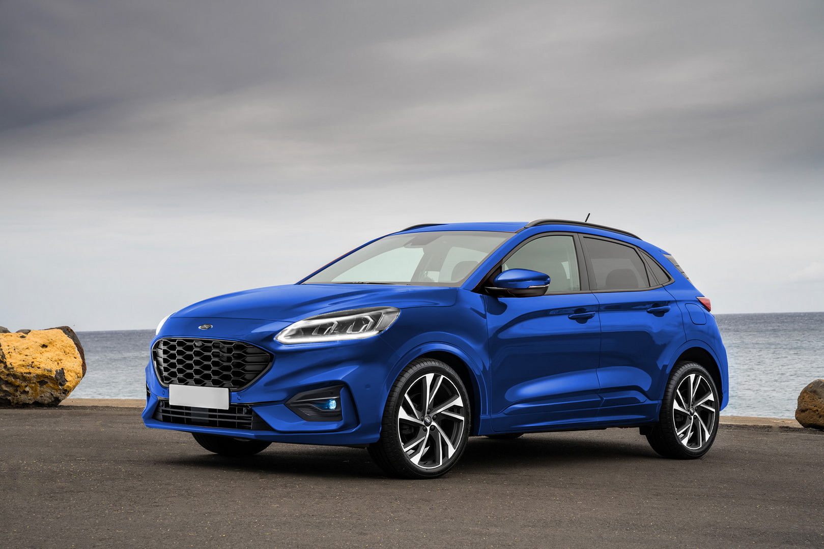Soon To Be Revealed 2020 Ford Puma Small SUV Rendered Without The Bug